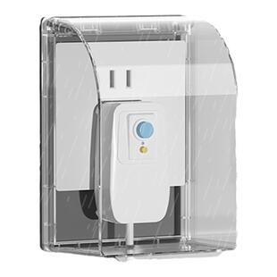智能马桶插座防水盒86型粘贴式卫生间浴室热水器防水罩盖加高加大