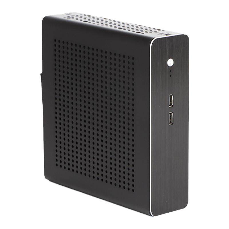 直销联达全铝G60S迷你itx机箱侧透电脑机箱家用办公mini小主机箱