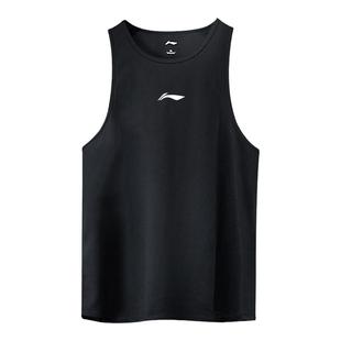 李宁运动背心男夏季速干篮球健身训练跑步无袖t恤坎肩打底衫宽松