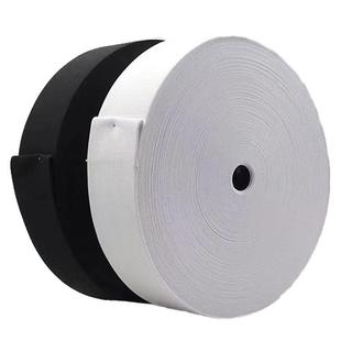 婴幼儿童松紧宽扁细松紧黑白加厚裤腰收脚口伸缩带高弹耐用皮筋纱