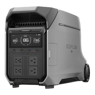 正浩EcoFlow【旗舰4度电4000W】德DELTA Pro 3户外移动电源大功率大容量220v户外作业摆摊备用应急停电自驾