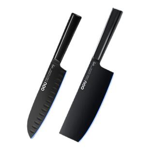 OOU菜刀厨师专用家用切肉刀锋利厨房正品刀具不锈钢女士小切片刀