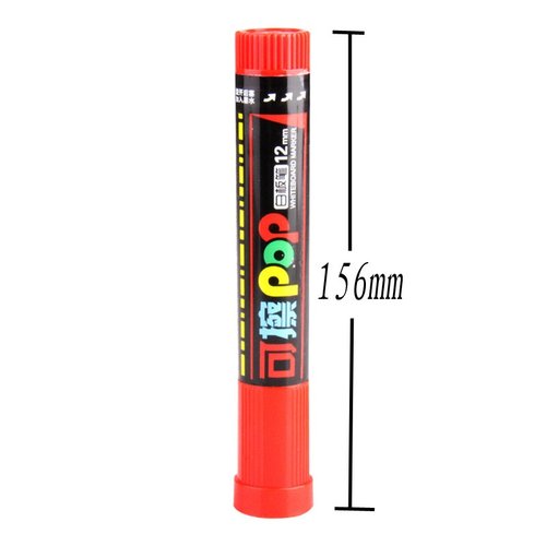 金万年G-0625可擦笔POP马克笔宽特广告笔头12mm白板笔大方平头笔