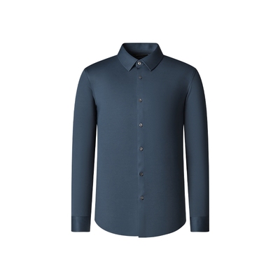 杉杉桑蚕丝三防商务休闲男士衬衫