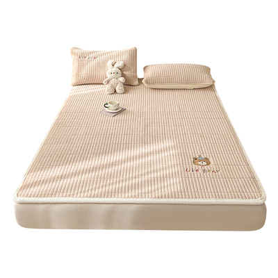 冬季加厚牛奶绒床垫软垫家用褥子