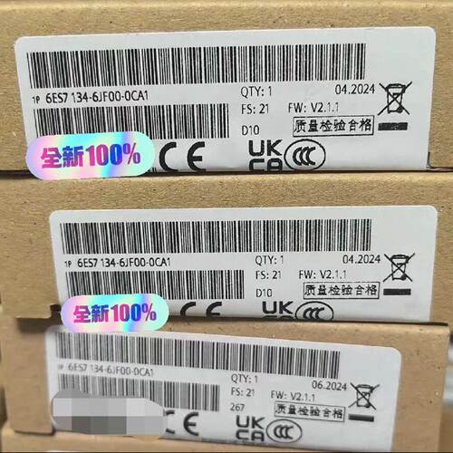 溢价-6ES7134-6JF00-0CA1 PLC模块