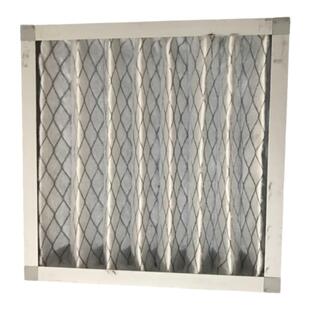 护网棉G4初效过滤器板式打折棉过滤器铝合金框覆网棉镀锌框过滤器