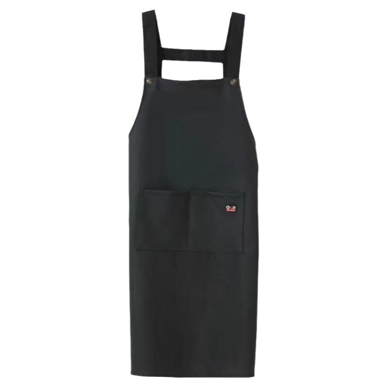软皮背带防水防油围裙工作服耐用