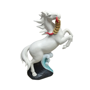 石湾公仔陶瓷生肖马招财摆件马上发财客厅装饰乔迁送礼国风工艺品