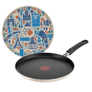 日本T-fal特福煎锅可丽饼锅煎饼果子锅红点不粘锅平底锅法国制造