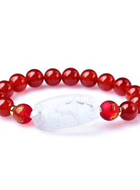 2026年属羊人吉祥手链红玛瑙