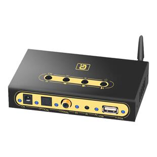 阿音DA720杜比5.1数字音频硬解码器DTS蓝牙接收U盘光纤同轴遥控器