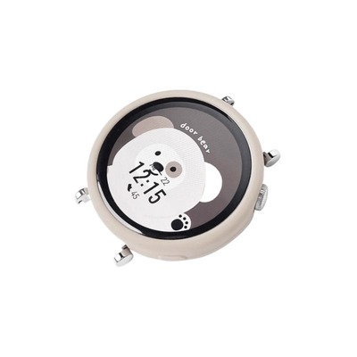 适用华为GT5pro手表带gt5保护壳watchgt5pro硅胶保护套gt4女士5智能腕表专用41mm全包软壳女式冰晶蓝磁吸腕带