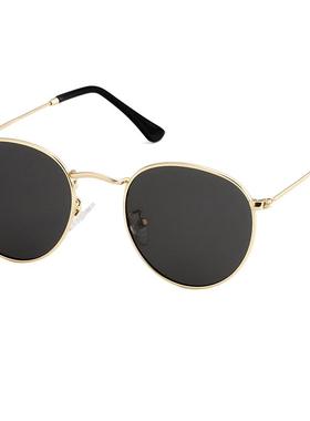 【防紫外线偏光】复古圆形墨镜