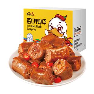 【绝味食品旗下】精武甜辣鸭脖卤味鸭货鸭肉零食小吃麻辣熟食