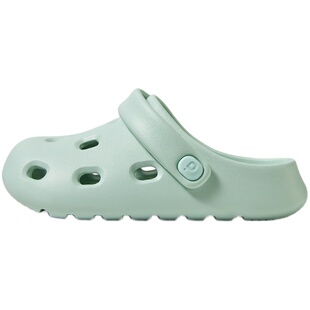 朴西儿童洞洞鞋女孩夏季防滑家居室内鞋宝宝男中童EVA带后跟拖鞋