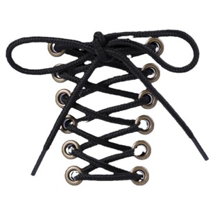 马丁靴鞋带圆绳男女款工装靴皮鞋户外登山英伦风加粗卡其米白黑色