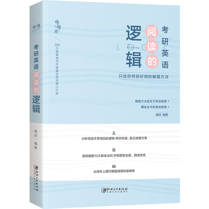 2026唐迟考研英语阅读的逻辑