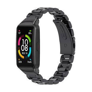 适用华为手环6表带pro腕带金属band6表带适用荣耀手环6表带卡扣智能磁吸手表表带替换带男女生nfc表链手表带