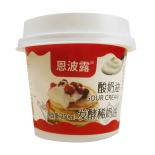 Ambrosia Sour Cream恩波露酸奶油250ml即食水果沙拉涂抹烘焙