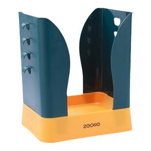 可调节大小扩展垃圾桶不挑袋子垃圾袋不脱落通用折叠纸篓家用