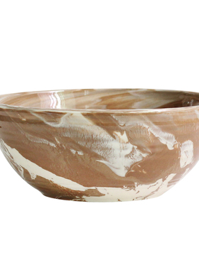 大口径陶瓷圆形花盆20CM