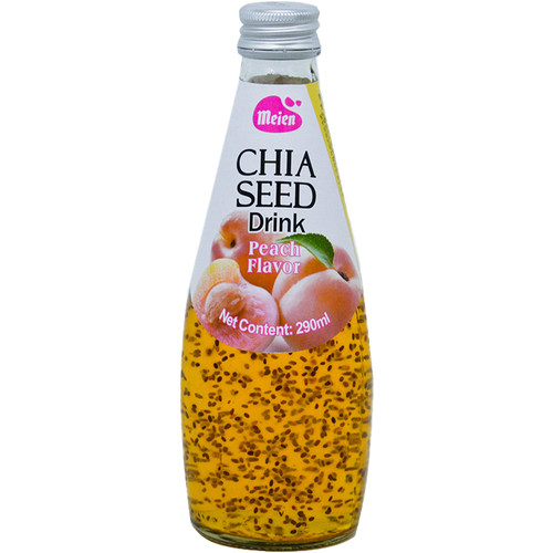 泰国进口美恩奇亚籽饮料290ml*10玻璃瓶网红果汁清新水果味饮品