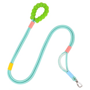 狗狗牵引绳加粗加厚防爆冲防挣脱拉布拉多P链大型犬结实P绳狗绳链