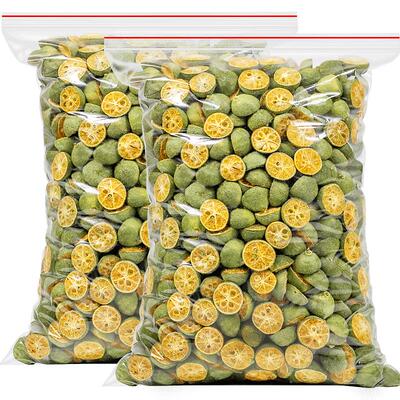 冻干青桔柠檬百香果茶青柠即食