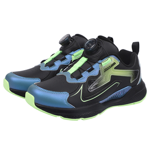 江博士童鞋冬款中大童旋钮扣男女跑步鞋儿童运动鞋