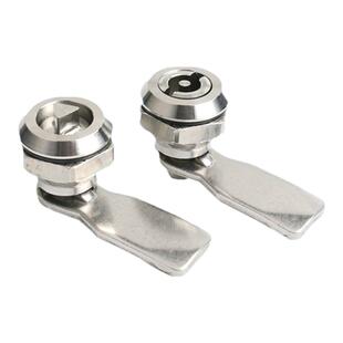 ms705-18电气柜门锁锁三角钥匙转舌锁电箱电柜锁消防箱推荐不锈钢