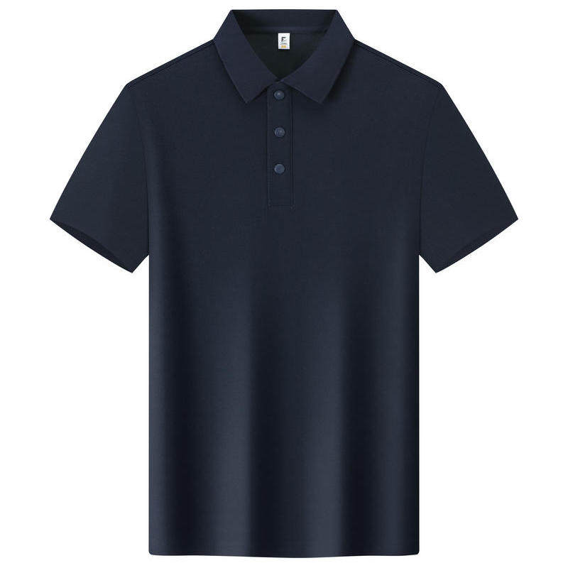 夏季短袖POLO衫定制印LOGO工装