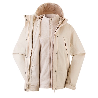 添柏岚女装三合一外套防水防风