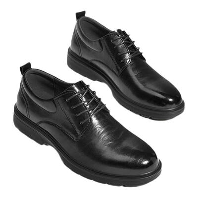 海澜之家爆款正装皮鞋结婚加绒冬