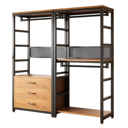 开放式衣柜衣帽间衣橱组合