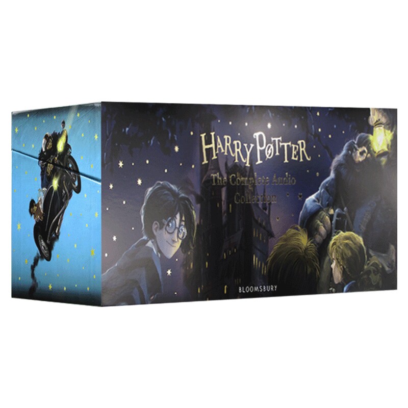 英文原版小说 Harry Potter The Complete Audio Collection 哈利波特系列1-7 有声读物 英文版 进口英语原版书籍
