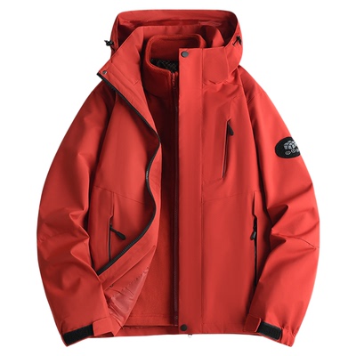 啄木鸟软壳冲锋衣女秋冬季登山服