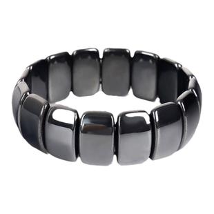 磁石保健磁疗手链磁性黑胆石手环男女抗疲劳助睡眠防辐射磁铁手环