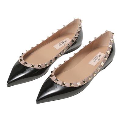 Valentino尖头平底鞋单鞋
