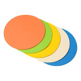 数字地标垫平面软标志碟圆形标志盘标志物障碍物足球训练器材