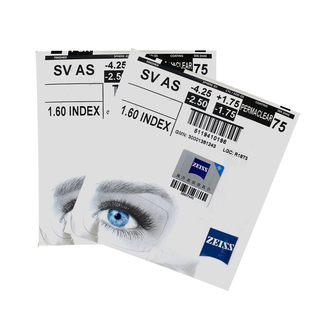 蔡司泽锐镜片1.74钻立方新清锐防蓝光铂金膜变色近视镜片1.67配镜