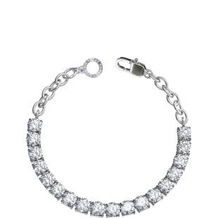 RAWNESS 满钻网球手链男女莫桑石镶钻单排美式潮牌手饰