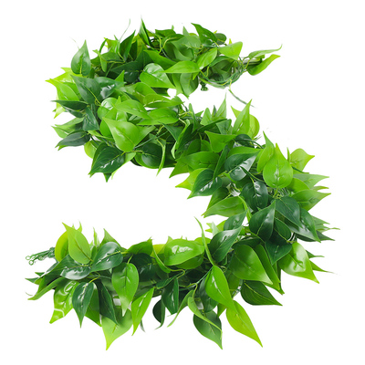 仿真葡萄叶葡萄藤蔓家居管道装饰