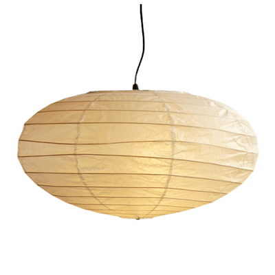 野口勇卧室日式纸灯扁圆纸吊灯