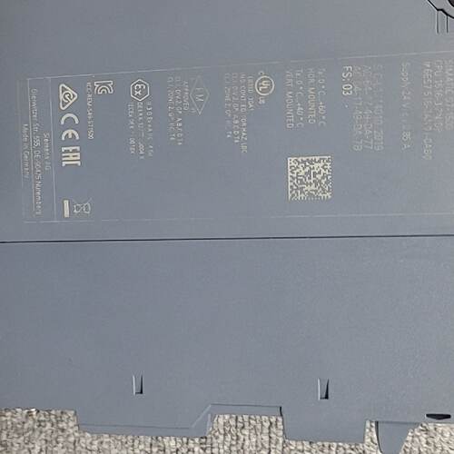 询价-S7-1500 CPU模块，型号6ES7 516-3A