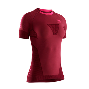 X-BIONIC女士优能竞速跑步短袖超轻透气排汗压缩紧身衣XBIONIC4.0
