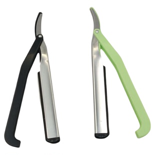 轻便折叠修眉刀手动刮眉刀片刀架剃眉刀小型修眉毛工具套装收纳盒