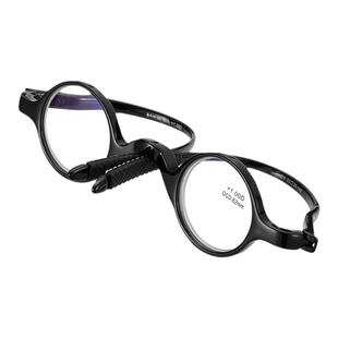 瑞士进口小框防蓝光男女轻便携时尚优雅舒适复古圆框老光眼镜6102