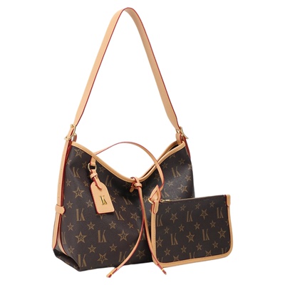 LK老花hobo休闲腋下包大容量