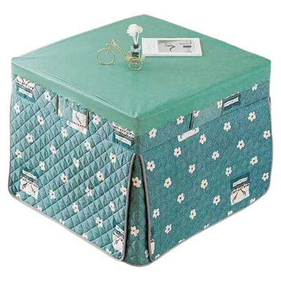 烤火电炉套桌布保暖罩罩子套保护罩围挡防油取暖夹棉防水居家八片